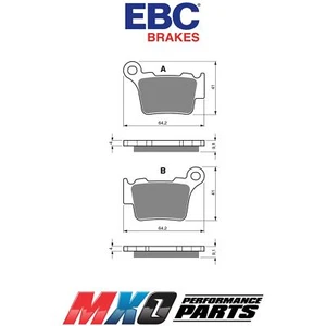 EBC Rear Brake Pads KTM 300 EXC SIX DAYS 2015-2017 FA368R - Picture 1 of 1