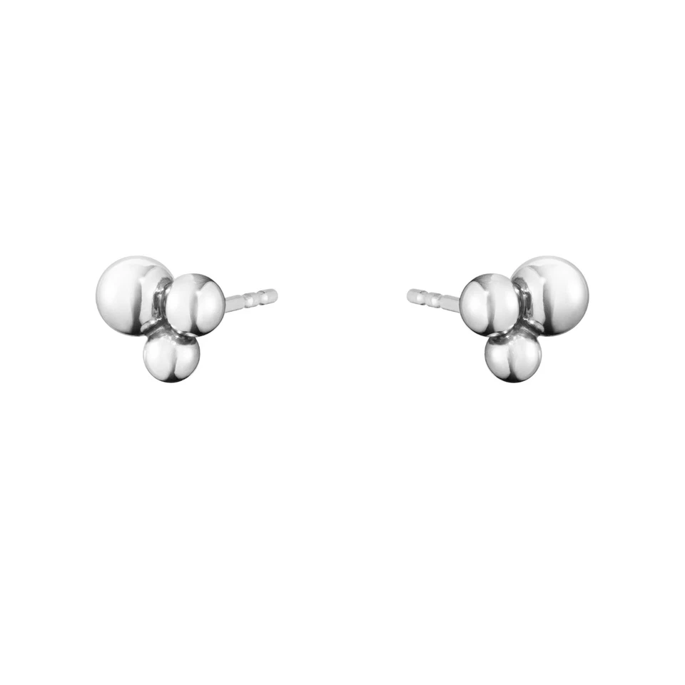 Georg Jensen. Brincos de prata esterlina #551G - Uvas Moonlight - Imagem 1 de 1