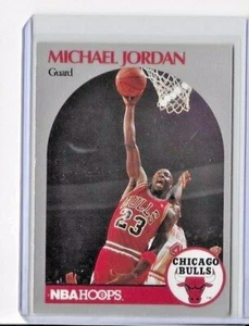 1990 - 1991 Fleer Hoops Michael Jordan Chicago Bulls #65 Basketball Card - Picture 1 of 2