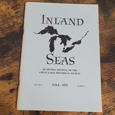 De colección Inland Seas Quarterly Jpurnal Great Lakes Historical Society Otoño 1975 Foto 1 de 4