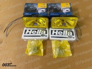 Juego de 2 focos de conducción Hella Comet 450 amarillo 12v H3 - Universal - Imagen 1 de 5