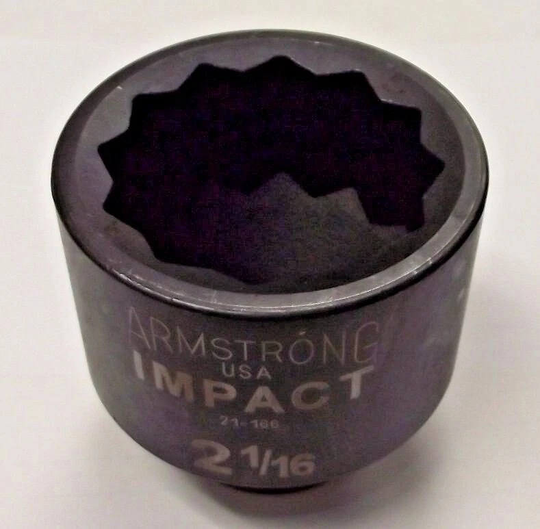 Armstrong 21-166 3/4" Drive 2-1/16" Impact Socket USA - Image 1 of 1