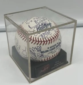 2009 Oakland Athletics Team Signed Baseball 33 Autos Garciaparra Giambi Holliday - Picture 1 of 9