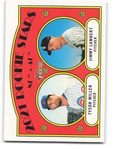 2021 Topps Heritage #261 Jimmy Lambert/Tyson Miller RC Rookie