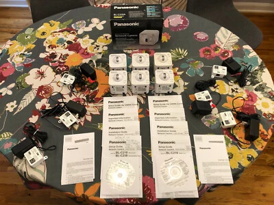 Cámara de seguridad interior de red Panasonic BL-C210A LOTE DE SEIS Foto 1 de 4