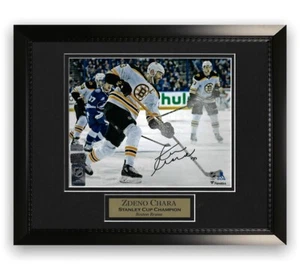 Zdeno Chara Signed Autographed 8x10 Photograph Framed to 11x14 NEP - Picture 1 of 1