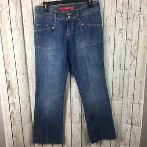 Guess Women's Designer Blue Jeans Size 30 Retro Style Medium Wash B4 - Picture 1 of 7