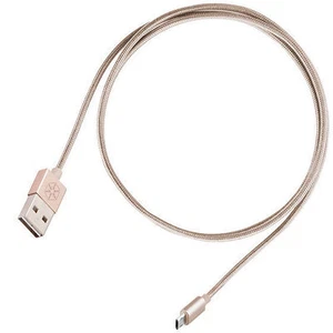 Silverstone CPU01G-500 (Gold) Reversible USB-A to Reversible Micro-B Cable - Picture 1 of 3
