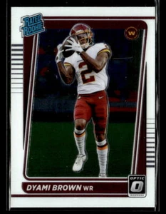 Dyami Brown 2021 Donruss Optic #223 Rookie Washington Football Team - Picture 1 of 2