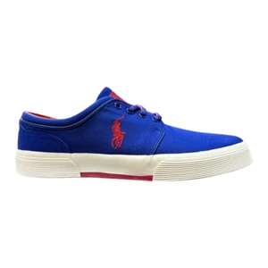 POLO RALPH LAUREN 816507895006 FAXON LOW MN`s (M) Royal Canvas Lifestyle Shoes - Picture 1 of 8