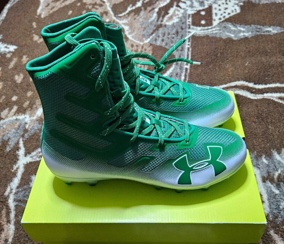 TACOS UNDER ARMOUR RESALTADOS MC TALLA 9 VERDE KELLY - NUEVOS / PRECIO DE VENTA SUGERIDO POR EL FABRICANTE $ 130 Foto 1 de 4