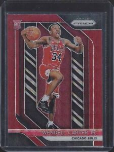 WENDELL CARTER JR 2018-19 PANINI PRIZM RUBY WAVE RED ROOKIE PRIZMS RC #80