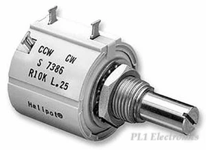 BI TECHNOLOGIES / TT ELECTRONICS   7286R5KL.25   POTENTIOMETER, WW 7/8, 10 TURN - Picture 1 of 1