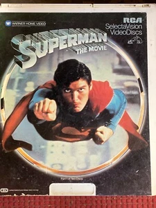 "Warner Home Video/RCA präsentiert SUPERMAN The FILM auf ZWEI RCA VideoDiscs ""CED" - Bild 1 von 5