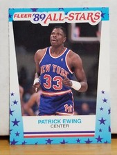 1989-90 Fleer Stickers #7 Patrick Ewing
