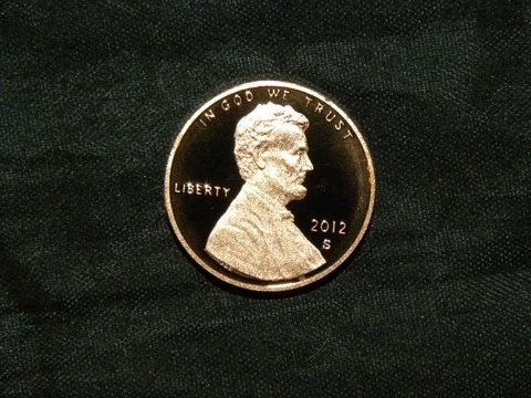 2012 Lincoln Shield Cent  S - Proof - Uncirculated Cover
