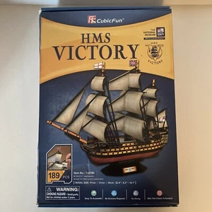 HMS Victory CubicFun Royal Navy T4019h New Model Ship Kit - Picture 1 of 11