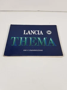 Libretto manuale di uso e manutenzione per Lancia Thema 1^prima serie orig. 1986 - Foto 1 di 24