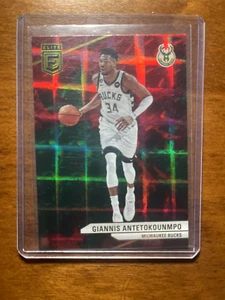 2023-24 Donruss Elite Giannis Antetokounmpo International Red Green SP - Picture 1 of 2