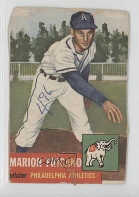 1953 Topps Marion Fricano #199 Rookie RC - Image 1 of 2