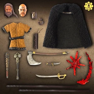 Mezco ONE:12 Barbarian Booster Kit (Paquete de accesorios Conan el Bárbaro) NUEVO - Imagen 1 de 14