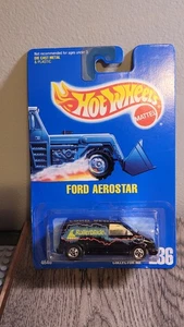 1991 Mattel Hot Wheels - Ford Aerostar #236 - Diecast - NIP! - Picture 1 of 2