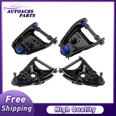 Control Arm&Ball Joint 4 x Front Lower Upper For 1979-1986 GMC C P 2500 3500 - Image 1 of 4