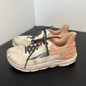 Zapatos para correr Altra Torin 6 para mujer talla 8,5 blancos melocotón sendero aire libre atléticos - Imagen 1 de 8