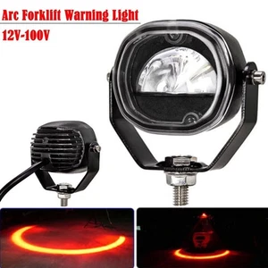 LED Red Light Arc Forklift Warning Light Safety Lamp Warehouse Working Lighting. - Foto 1 di 10
