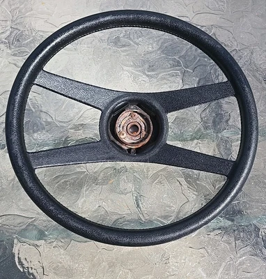 1971-1981 Camaro Black 4 Spoke Steering Wheel GM 9752585-4 - Image 1 of 4