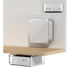 Acrylic Holder for Mac Mini M4M4Pro Maximizes Desktop Space Efficiency - Picture 1 of 12