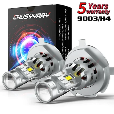 Kit de faros LED H4 9003 6500K bombillas de haz alto/bajo para Toyota 4Runner 1996-2002 Foto 1 de 4