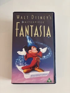 Fantasia Walt Disney VHS Video Tape PAL - Imagen 1 de 7