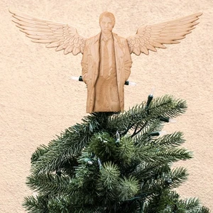Crafts - Castiel Christmas Tree Topper 15x8x2in UNASSEMBLED - Picture 1 of 3