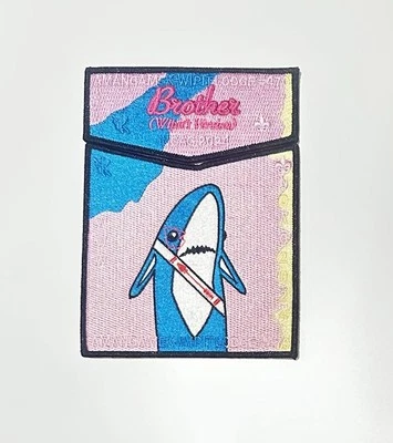 OA 2-PIECE PATCH SET NOAC 2024 AMANGAMEK WIPIT LODGE PINK "BROTHER" 500 MADE - Image 1 of 2
