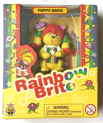(1) The Loyal Subjects Rainbow Brite Easter 2.5-inch Cheebee Puppy Brite NEW!!!