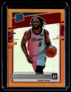 2020-21 Donruss Optic Rated Rookie Orange Precious Achiuwa 190/199 #170 - Picture 1 of 2