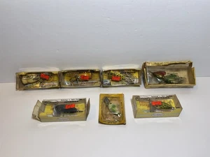 Vintage Fred Arbogast Angelköder Set - Hula Popper Jitterbug Hawaiian Wiggler - Bild 1 von 7