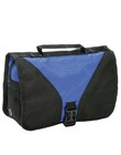 Mens Travel Hanging Wash Bag Toiletry Organiser Gents Shower Shaving Case Black