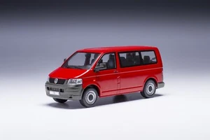 VW T5 Bus Transporter 2003 rot 1:43 IXO Models CLC564N.22 - Bild 1 von 2