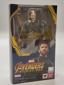 Bandai SHF Avengers Infinity War Captain America Figure - Picture 1 of 3
