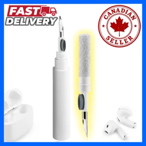 Kit de Nettoyage Écouteurs Bluetooth 3 en 1 Multifonction Nettoyage Stylo Brosse Outil - Photo 1/6