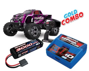 Traxxas Stampede HD BL-2S pink Gold Combo TRX36354-4-PINK-GOLD-COMBO  - Bild 1 von 4