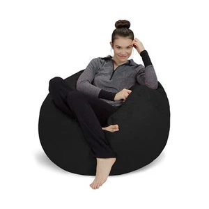 Sofa Sack - Plush, Ultra Soft Bean Bag Chair with Microsuede Cover - Stuffed ... - Picture 1 of 5