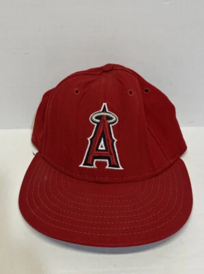 Los Angeles Angels LA Hat MLB New Era 59FIFTY Size 6 7/8 Fit Cap Hat - Image 1 of 4