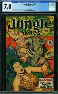 Jungle Comics #109 (Fiction House, 1949) CGC 7.0 - Picture 1 of 1