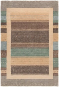 Alfombra Moderna De Lana Tejida A Mano Del Oriente 237x163 Cm, Gris - Picture 1 of 12