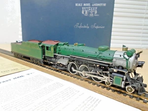 Detailed United Brass HO Finished Southern Loco 4-6-2 & 12 Wheel Tender Runs OB - Picture 1 of 18