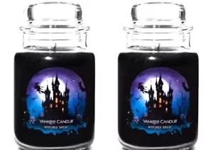 SET OF 2 Yankee Candle Halloween 2024 "WITCHES BREW" Patchouli ~Large 22 oz ~NEW - Picture 1 of 1
