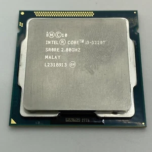Intel i3-3220T 2.8ghz Dual Core Socket 1155 CPU SR0RE - Picture 1 of 2